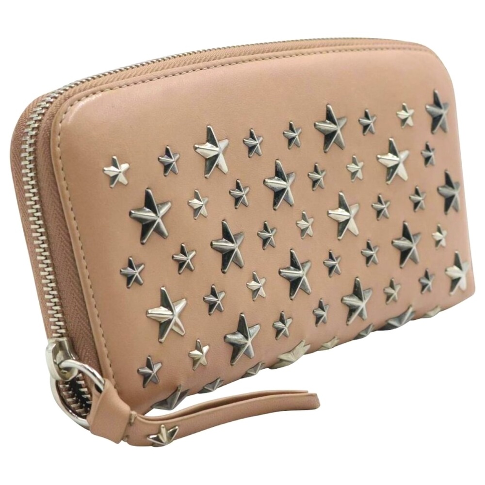 JIMMY CHOO STAR LEATHER WALLET